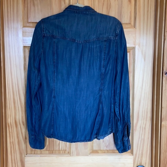 Chelsea & Violet Denim Button Up - Picture 2 of 2